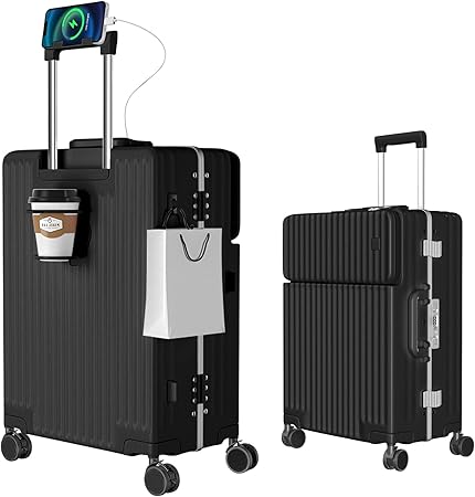 Amazon.co.jp: [Ashard] スーツケース 多機能フロントオープン